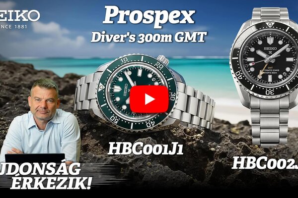 Újdonság érkezik! Seiko Prospex Diver's 300m GMT