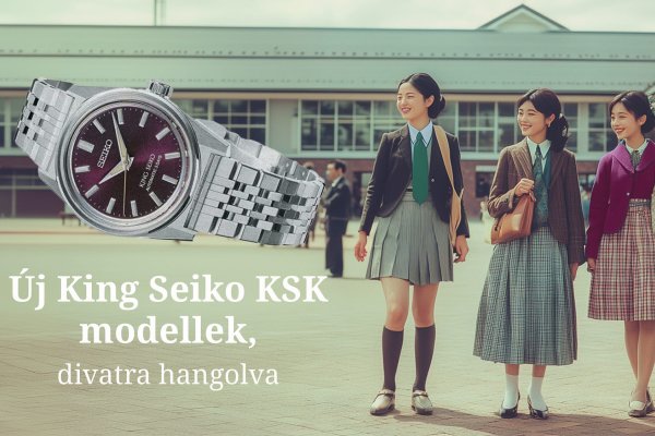 Új King Seiko KSK 6R modellek, divatra hangolva