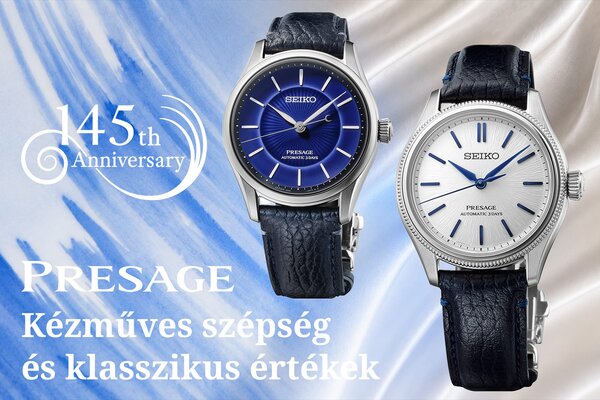 Kézműves szépség és klasszikus értékek - Érkeznek a Presage 145th Anniversary limited edition modellek