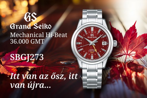 Grand Seiko SBGJ273 Mechanical Hi-Beat 36000 GMT - klasszikus szépség minden időben