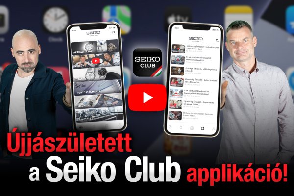 Újjászületett a Seiko Club applikáció!