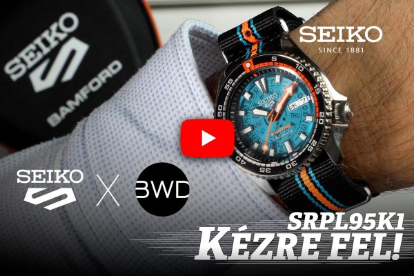 Kézre fel! Seiko 5 Sports X Bamford