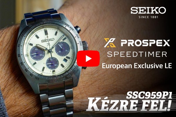 Kézre fel! Prospex Speedtimer European Exclusive LE