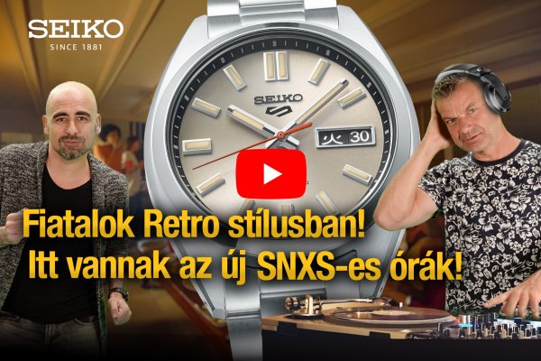 Fiatalok Retro stílusban! Itt vannak az új SNXS-es órák! - Seiko Boutique TV S04E44