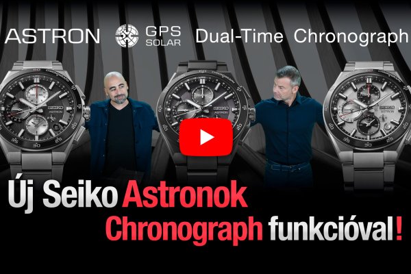 Új Seiko Astronok Chronograph funkcióval! Seiko Boutique TV S05E05